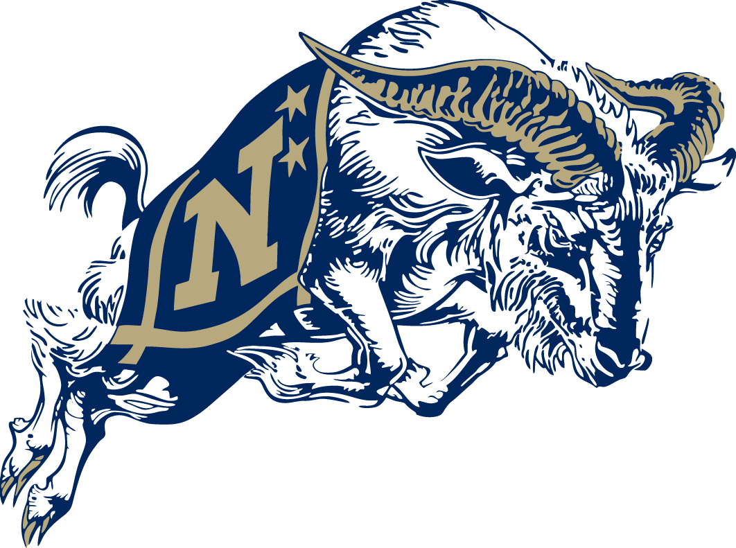 Navy Midshipmen 1998-Pres Secondary Logo v2 iron on transfers for T-shirts